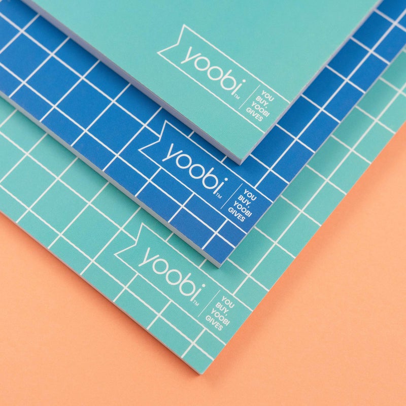 Yoobi | Notebook with Printed Cover | 60 College Ruled Sheets | Mint Multicolor | Pack of 3 (YOOB4192675) - Image 3